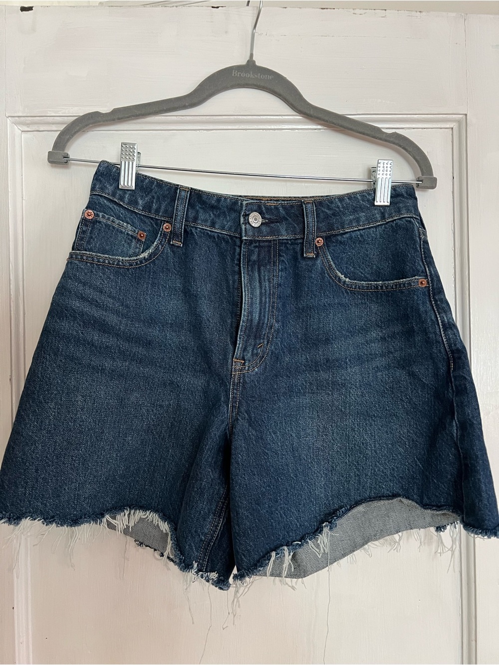 Abercrombie & Fitch High Rise Loose Short Curve Love